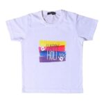 Kids Happy Holi T-Shirt for Boys & Girls | Multicolor Print Cotton T-Shirt | Festival Wear, Half Sleeves